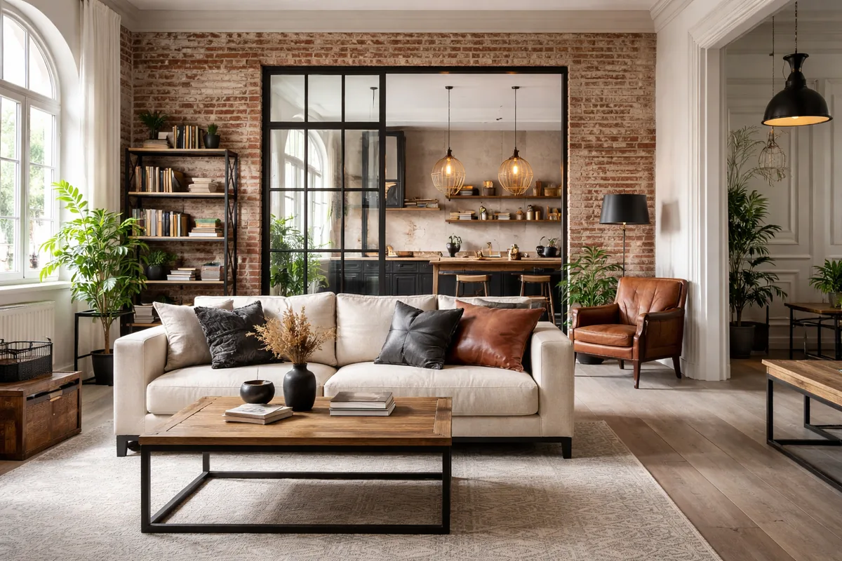 Comment intégrer la déco industrielle dans une maison classique