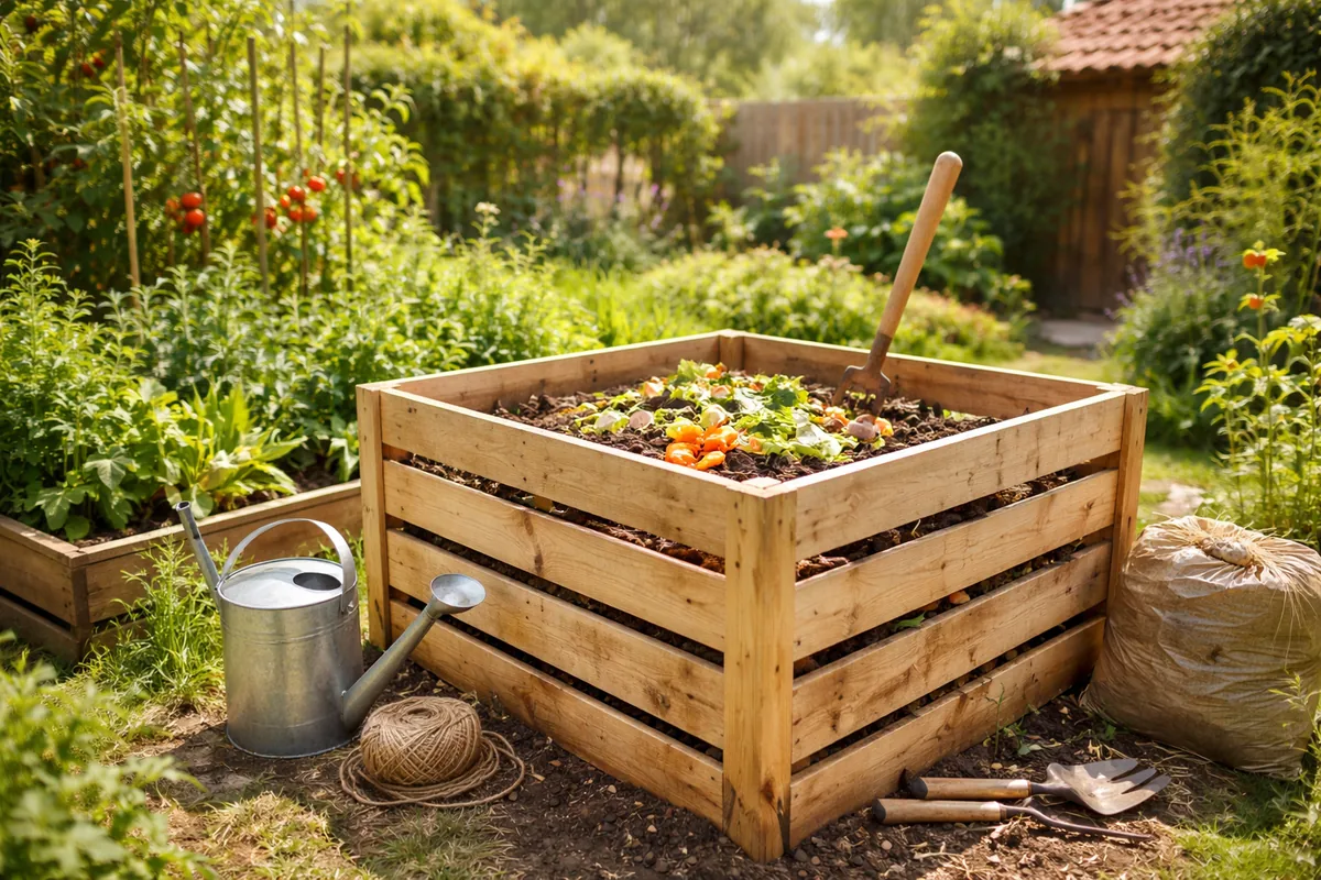 Comment créer un composteur dans son jardin facilement