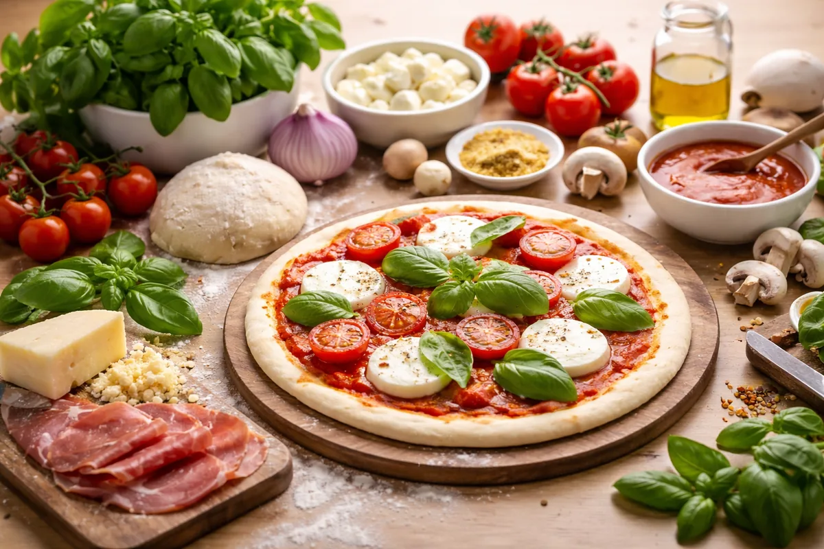 Comment élaborer des recettes de pizza maison avec des ingrédients frais