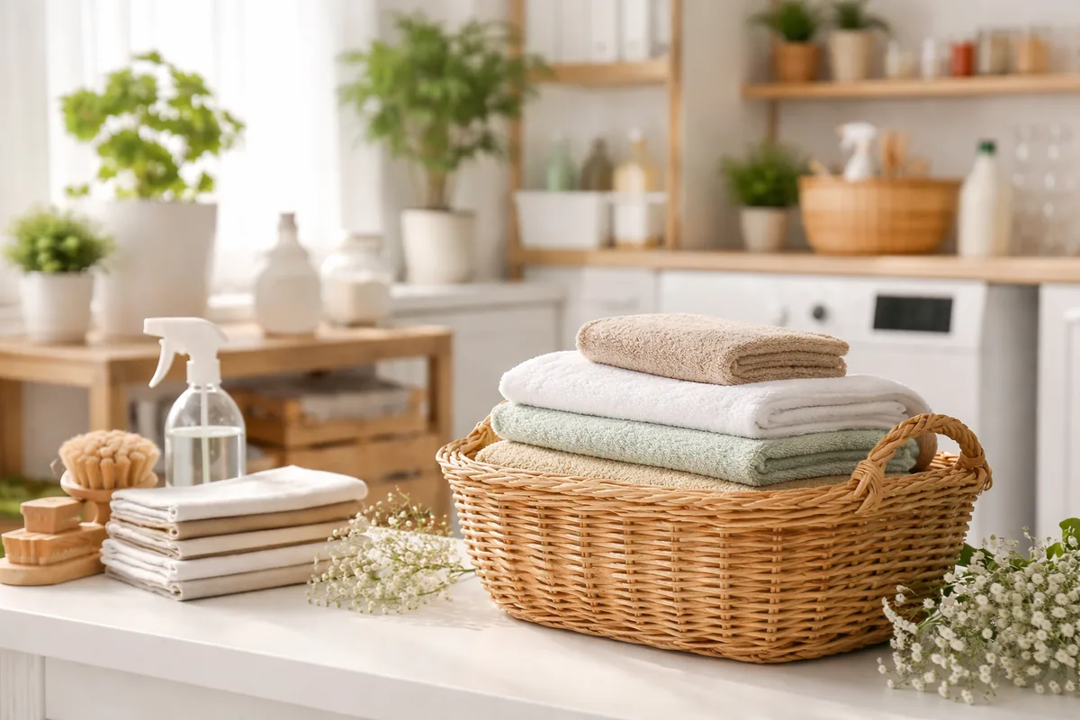 Les astuces pour un entretien optimisé de votre linge et de votre maison