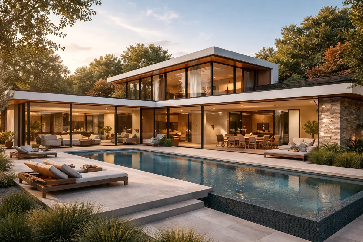 L'art de concevoir une maison d'architecte spacieuse et harmonieuse