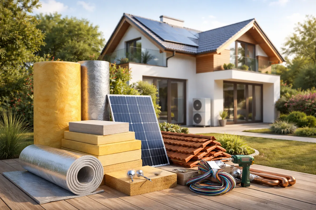 Quels matériaux utiliser pour la rénovation énergétique de votre maison